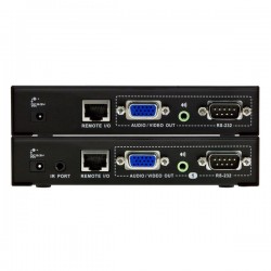 Aten Aten-ve200 Vga/audio/rs-232 Cat 5 Extender With Dual Output (1280 X 1024@200m)