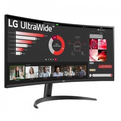 Lg 34" Va 34wr50qc-b 5ms 100hz Hdmi-dp Kavisli Ev Iş Monitörü 3440x1440