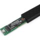 Dark Type-c Dk-ac-dsem4 Nvme M2 Alüminyum Harddisk Kutusu Siyah