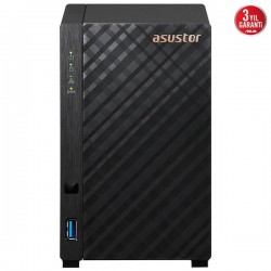 Asustor As1102tl Realtek Rtd1619b Qc-1gb Ram-2-diskli Nas Sunucu (disksiz)