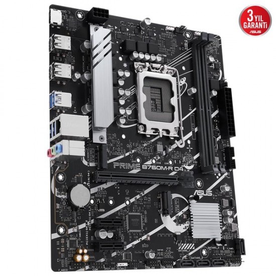 Asus Prime B760m-r D4 Ddr4 Hdmi Pcie 4.0 1700p Matx