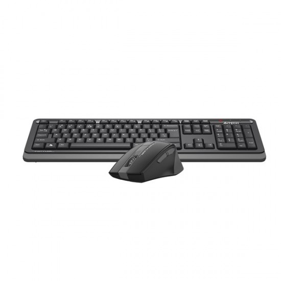 A4 Tech Fg1035 Kablosuz Q Trk Optic Mouse Siyah/gri Multimedya Klavye - Mouse Set