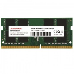 Codegen 32gb Ddr4 3200mhz Notebook Ram Value Cdg-nbd425600/32g