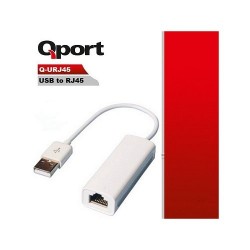 Qport Q-urj45 10/100 1port Usb Ethernet