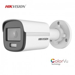 Hikvision 2mp Bullet 3.6mm Color-vu Ds-2ce10df0t-pf Ahd Kamera