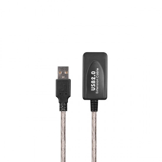 S-link Sl-ue140 Usb2.0 20m şeffaf Uzatma Kablo