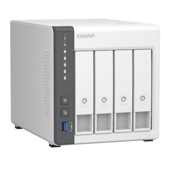 Qnap Ts-433-4g Arm Qc 4 Gb Ram- 4-diskli Nas Server (disksiz)