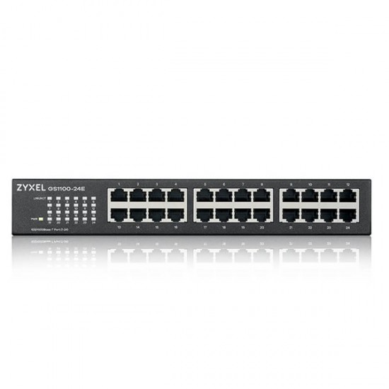 Zyxel 24port Gs1100-24e V3 Gigabit Yönetilemez Switch Masaüstü