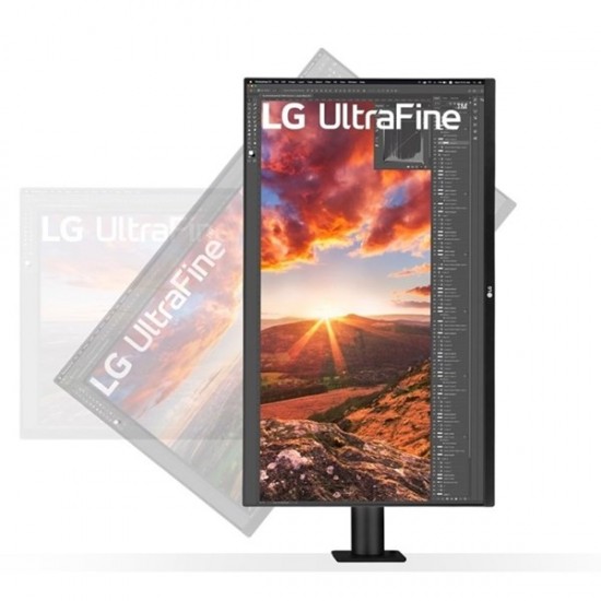 Lg 31.5" Ips 32un880p-b 5ms 60hz Hdmi-dp Usbc Pivot Multimedya Monitör 3840x2160