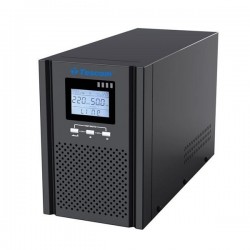 Tescom 1kva Teos+ 101 Online 1/1f Lcd Ekran Tower Ups 2x 12v 7 Amper