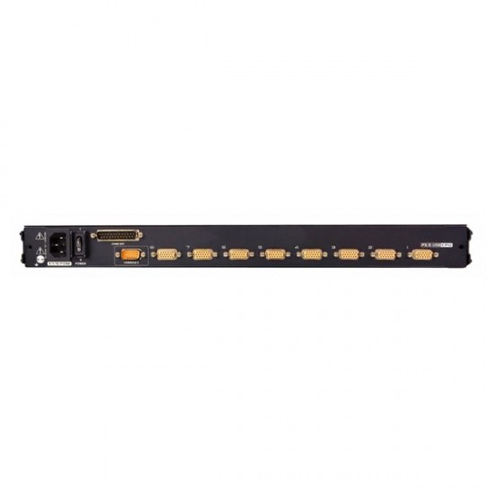 Aten Aten-cl5708mt 8-port Ps/2-usb Vga Single Rail Lcd Kvm Switch