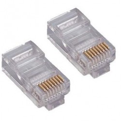 Speed Cat6 Sp-u100 Rj45 100lü Paket Plastik Konnektör