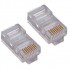 Speed Cat6 Sp-u100 Rj45 100lü Paket Plastik Konnektör