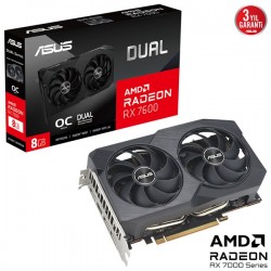 Asus 8gb Dual Rx7600-o8g-v2 Gddr6 128bit Pcie 4.0