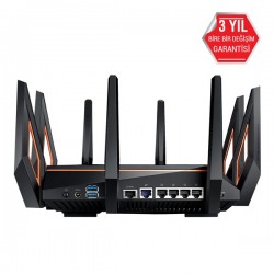 Asus Rog Capture Gt-ax11000 11000mbps Ax11000 Tri Band Ev Ofis Tipi Gaming Router