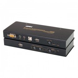 Aten Aten-ce800b Usb Flash Depolama Ile Usb Vga/ses Cat 5 Kvm Genişletici (1024 X 768@250m)