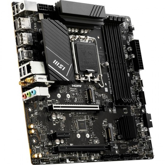 Msi Pro B760m-a Wifi-6e Ddr5 Hdmi-dp Pcie 4.0 1700p Atx