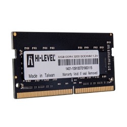 Hi-level 32gb Ddr4 3200mhz Notebook Ram Value Hlv-sopc25600d4/32g