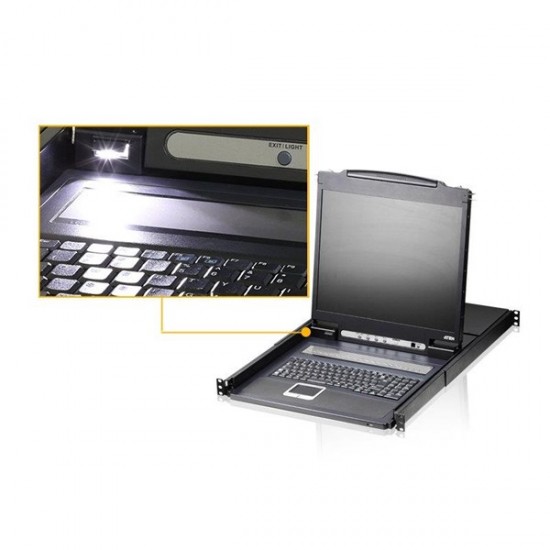 Aten Aten-cl1308nt 19” Lcd Kvm Switch, Türkçe Klavyeli