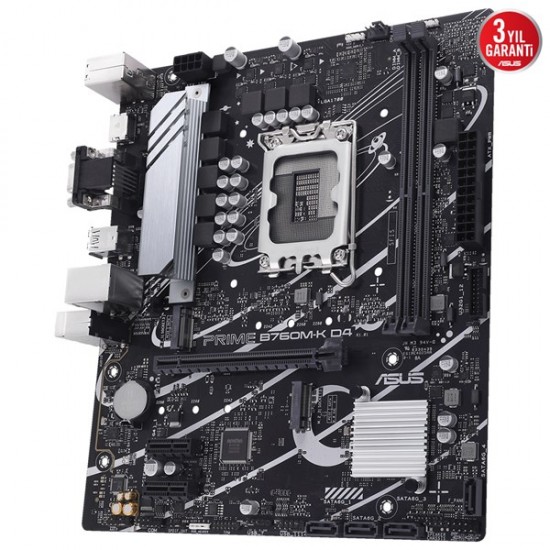 Asus Prime B760m-k D4 Ddr4 Hdmi Pcie 4.0 1700p Matx