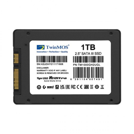 Twinmos 1tb Tm1000gh2ugl 580-550mb/s Sata-3 Ssd Disk