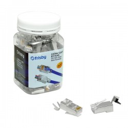 Frisby Cat6a/cat7 Ez Fnw-rj4534n Rj45 70li Paket Metal Konnektör (yeni Nesil)