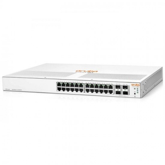 Aruba 24port Instant On 1930-24g Jl682a Gigabit 4xsfp+ Yönetilebilir Switch Rackmount