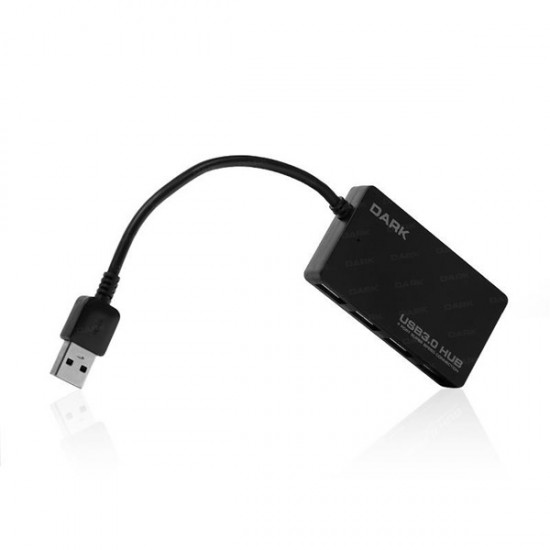 Dark Connect Master Dk-ac-usb341 4port Usb 3.0 Siyah Usb çoklayıcı Hub