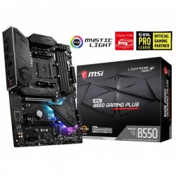 Msi Mpg B550 Gaming Plus Ddr4 M2 Pcie Nvme Hdmi Dp Pcie 16x V4.0 Am4 Atx