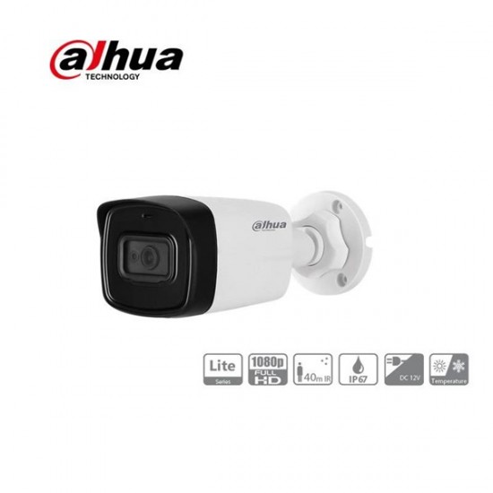 Dahua 2mp Bullet 3.6mm Hac-hfw1200tlp-0360b Ahd Kamera