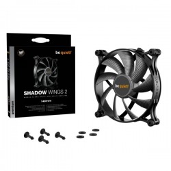 Be Quiet! Shadow Wings 140mm Kasa Fanı 3pin Siyah - Bl086