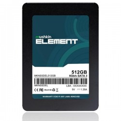 Mushkin 500gb Element Mknssdel512gb 500- 450mb/s Ssd Sata-3 Disk