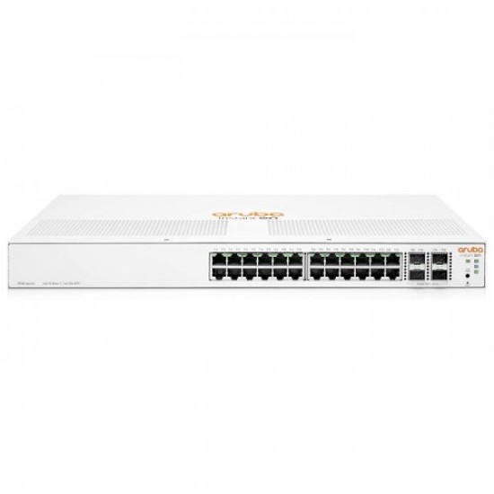 Aruba 24port Instant On 1930-24g Jl682a Gigabit 4xsfp+ Yönetilebilir Switch Rackmount