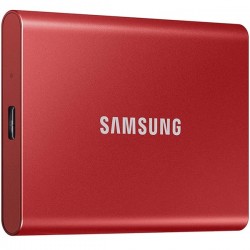 Samsung 500gb T7 Mu-pc500r/ww Ssd Usb Harici Disk Kirmizi