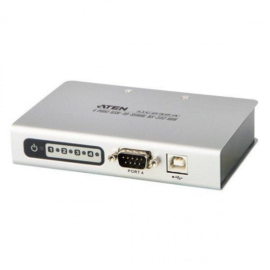 Aten Aten-uc2324 4-port Usb To Rs-232 Hub