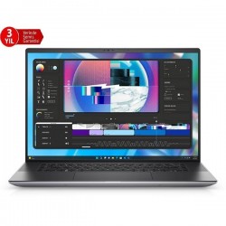 Dell M5680 Tknm5680a10ds I7-13700h 1x16gb 512gb M.2 Pcie 16" Frd 6gb Rtx A1000 Taşınabilir Iş Istasyonu