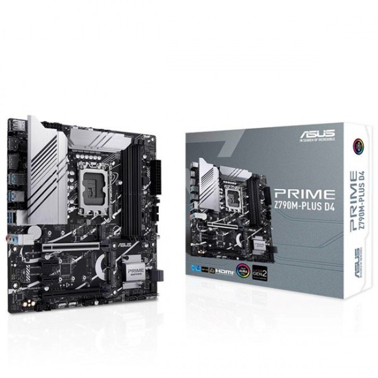 Asus Prime Z790m-plus Ddr5 Hdmi Dp Pcie 16x V5.0 1700p Matx