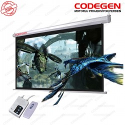 Codegen Ex30 300x225 Motorlu Projeksiyon Perdesi