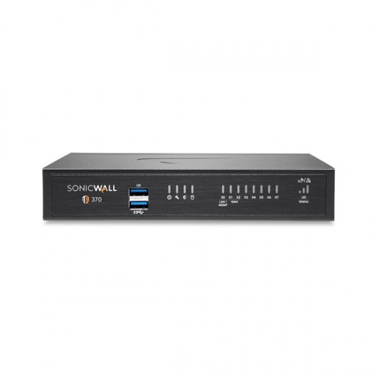 Sonicwall Tz370 02-ssc-6822 Sec Upgrade Plus - Ess Ed 2yıl Lisans 8x1gbe, 2 Usb 3.0, 1 Console Firewall