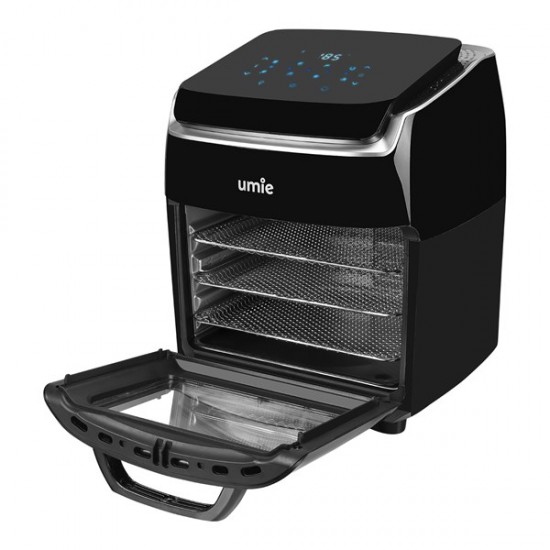 Umie Af12 Advence Pro Xxl 12l Siyah Combo Led Dijital Göstergeli Oven Airfryer/fritöz