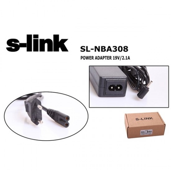 S-link Sl-nba308 40w 19v 2.1a 2.5*0.7 Asus Notebook Standart Adaptör