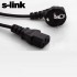 S-link Sl-p318 3x1.0mm 1.8metre Power Kablosu