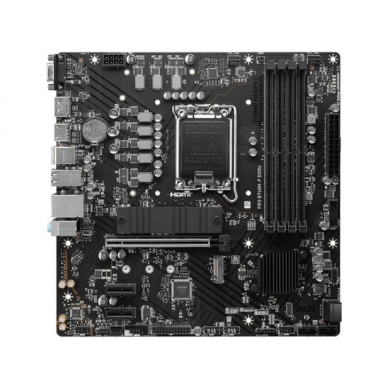 Msi Pro B760m-p Ddr4 Hdmi Dp Pcie 16x V4.0 1700p Matx