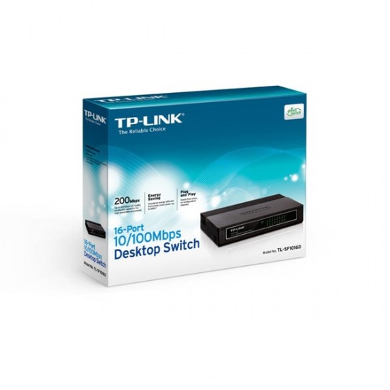 Tp-link 16-port Tl-sf1016d 10/100 Yönetilemez Switch