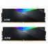 Xpg 32gb (2x 16gb) Ddr5 6400mhz Cl30 Dual Kit Rgb Pc Ram Lancer Black X5u6400c3216g-dclarbk