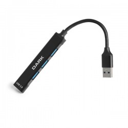 Dark Connect Master X4 Dk-ac-usb310 4port Usb 3.0 Siyah Usb çoklayıcı Hub