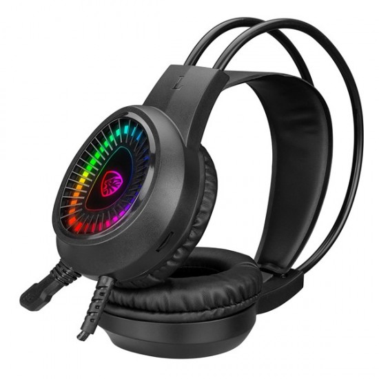 Hytech Hy-g3 Eagle Siyah 7.1 Usb Surround Rgb Ledli Gaming Oyuncu Mikrofonlu Kulaklık