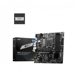 Msi Pro B760m-p Ddr5 Hdmi Dp Pcie 16x V4.0 1700p Matx