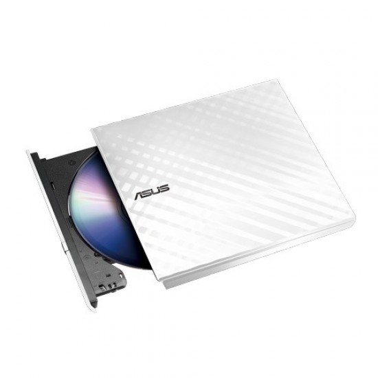 Asus 8x Sdrw-08d2s-u Usb 2.0 Slim Harici Dvd Yazıcı Beyaz