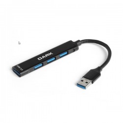 Dark Connect Master X4 Dk-ac-usb310 4port Usb 3.0 Siyah Usb çoklayıcı Hub